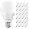Luxrite A19 LED Light Bulbs 11W (75W Equivalent) 1100LM 4000K Cool White Dimmable E26 Base 24-Pack LR21432-24PK